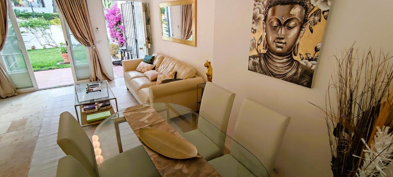 Apartamento Con Jardin Y Piscina En Playa Estepona Eksteriør billede